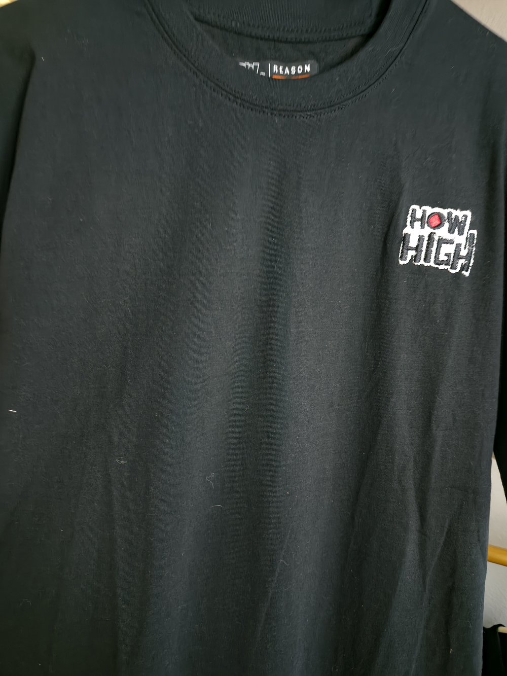 Reason Men’s How High Black Graphic Tee